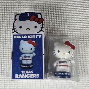 Hello Kitty Texas Rangers Bobblehead Figurine